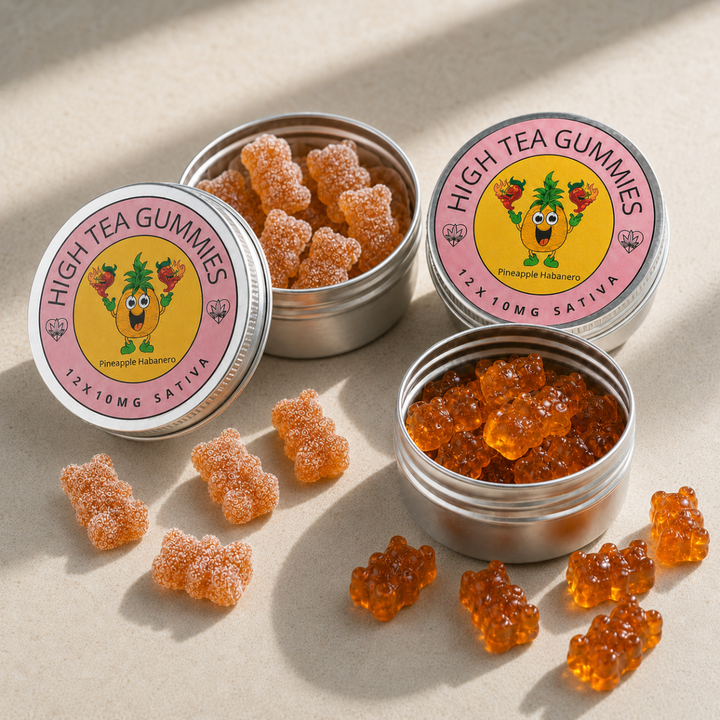 Pineapple Habanero 10mg Sativa Gummies (12-Pack)