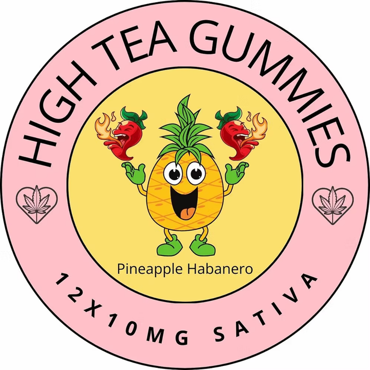 Pineapple Habanero 10mg Sativa Gummies (12-Pack)